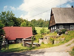 Roubené chalupy v Orlickém podhůří