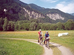 Na Drauradweg pod hradem Stein