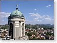 Esztergom, pohled k Visegrdskm horm