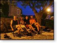 Večer v obci Gassin