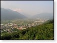 Příjezd do údolí Ticino