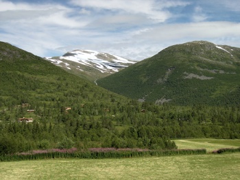 Malebné údolí Langedalen