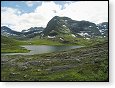 Jezero nad Trollstigenem