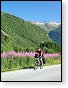 Stoupání v údolí Eidsdalen