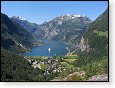 Výhled na Geiranger