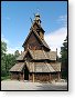 Stavkirke ve skanzenu