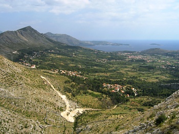 Župski zaljev u Cavtatu od hranic