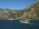 Ostrůvky v Boce Kotorské u městečka Perast v Risanském zálivu