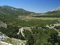 Osada Erakovići na krasové náhorní planině NP Lovćen