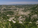 Krasová krajina pod sedlem Čekanje