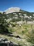 Jezerski vrh (1 657 m n. m.) s mauzoleem Njegoše