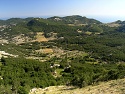 Krasová krajina pod vrchy Štirovnik a Jezerski vrh v NP Lovćen