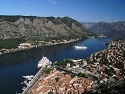Výhled na Kotor a Kotorský záliv z pevnosti Sveti Ivan