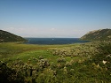 Skadarské jezero se zálivem Lučina