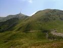Vrcholy Zekova glava (2 117 m n. m.) a Troglava (2 072 m n. m.)