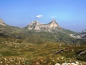 Hřeben Sedlena greda nad sedlem Sedlo vypadá trochu jako Trosky