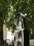 Socha Njegoše na náměstí v Trebinje