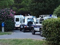 Policejní zásah v chorvatském kempu Kupari (při rvačce Bosňáků se Srby)