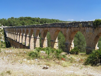 Římský akvadukt Pont de les Ferreres (Pont del Diable)