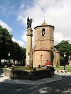 Ruiny kostela v centru v Sant Joan de les Abadesses