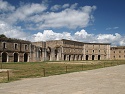 Centrální nádvoří pevnosti Castell de Sant Ferran ve Figueres