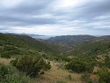 Výhled z Cap de Creus na záliv u Cadagués