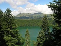 Vulkanické jezero Lac Pavin