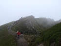 Dřevěný chodník na Puy de Sancy