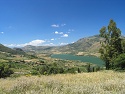 Lago Rosamarina na řece San Leonardo