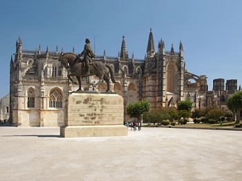 Klášter Mosteiro de Santa Maria da Vitória ve městě Batalha