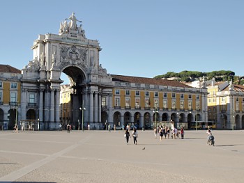Lisabonské náměstí Praça do Comérçio
