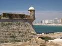 Castelo do Queijo na atlantickém pobřeží v Porto