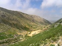 Údolí Rio Zêzere v pohoří Serra da Estrela