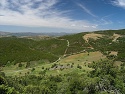 Severní výhled z Monte Albo do vnitrozemí