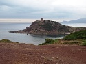 Strážní věž Torre del Porticciolo na západním pobřeží