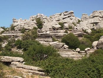 Vápencové skalní útvary El Torcal