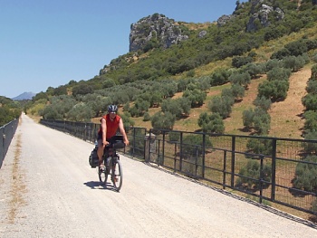 Na Vía Verde de la Sierra v rezervaci Zaframagón