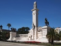 Monumento a la Constitución de 1812 na Plaza Espaňa ve městě Cádiz