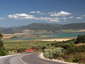 Krajina u nádrže Embalse de Guadalcacín