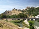 Město Arcos de la Frontera nad Río Guadalete