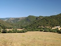 Hornatá krajina u Vía Verde de la Sierra