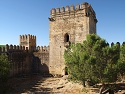 Maurský strážní hrad Castillo de Aguzadera