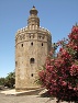 Torre del Oro – dvanáctiboká věž postavená Almohady jako součást opevnění Alcazaru