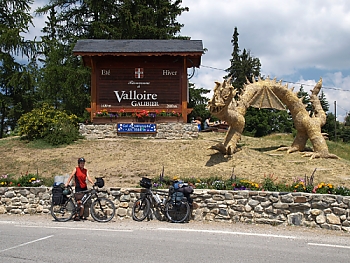 V sedle Col du Télégraphe (1 566 m)