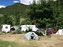 Camping municipal Le Plan v městečku Allemont