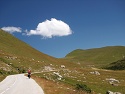 Stoupání ke Col du Glandon