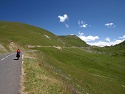 Stoupání do sedla Col de la Croix de Fer