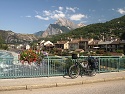 St-Michel-de-Maurienne v údolí řeky Arc