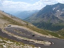 Sjezd na jižní stranu z Col du Galibier