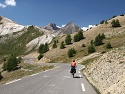 Sjezd na jih z Col d'Izoard